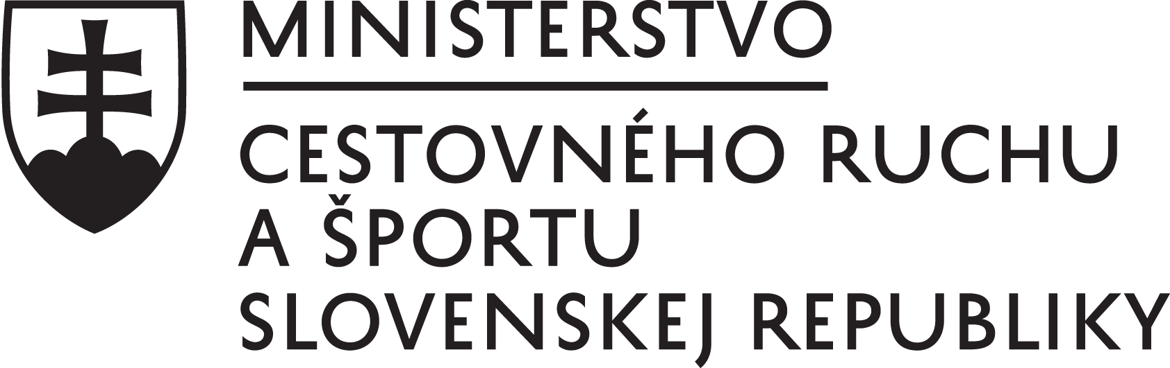 Logo Ministerstvo cestovného ruchu a športu SR