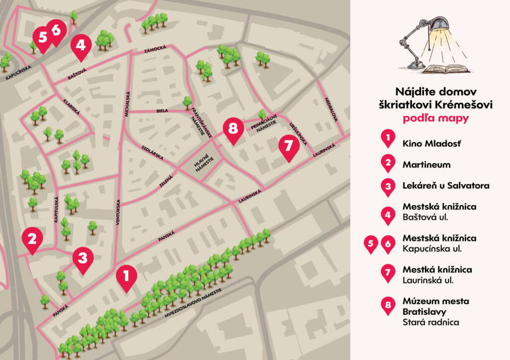 Mapa pre hru Škriatkovo kúzlo